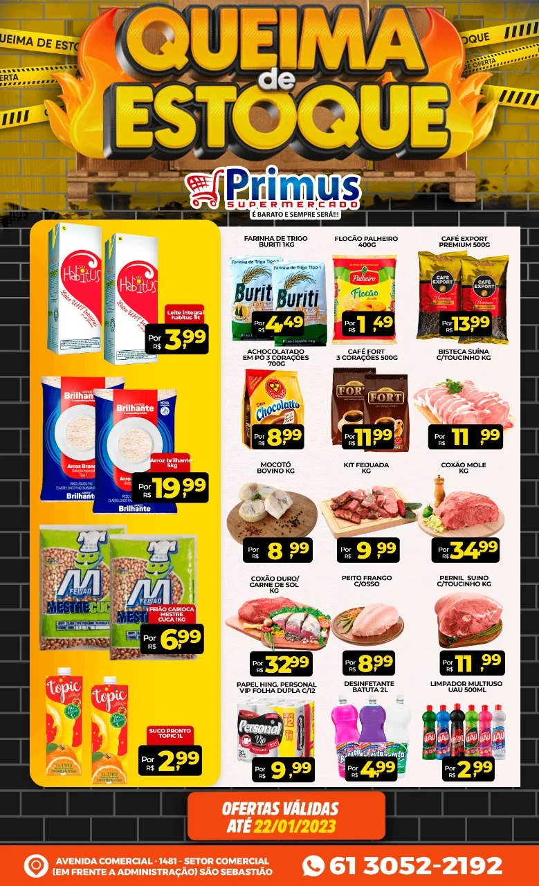 ofertas supermercado primus São Sebastião