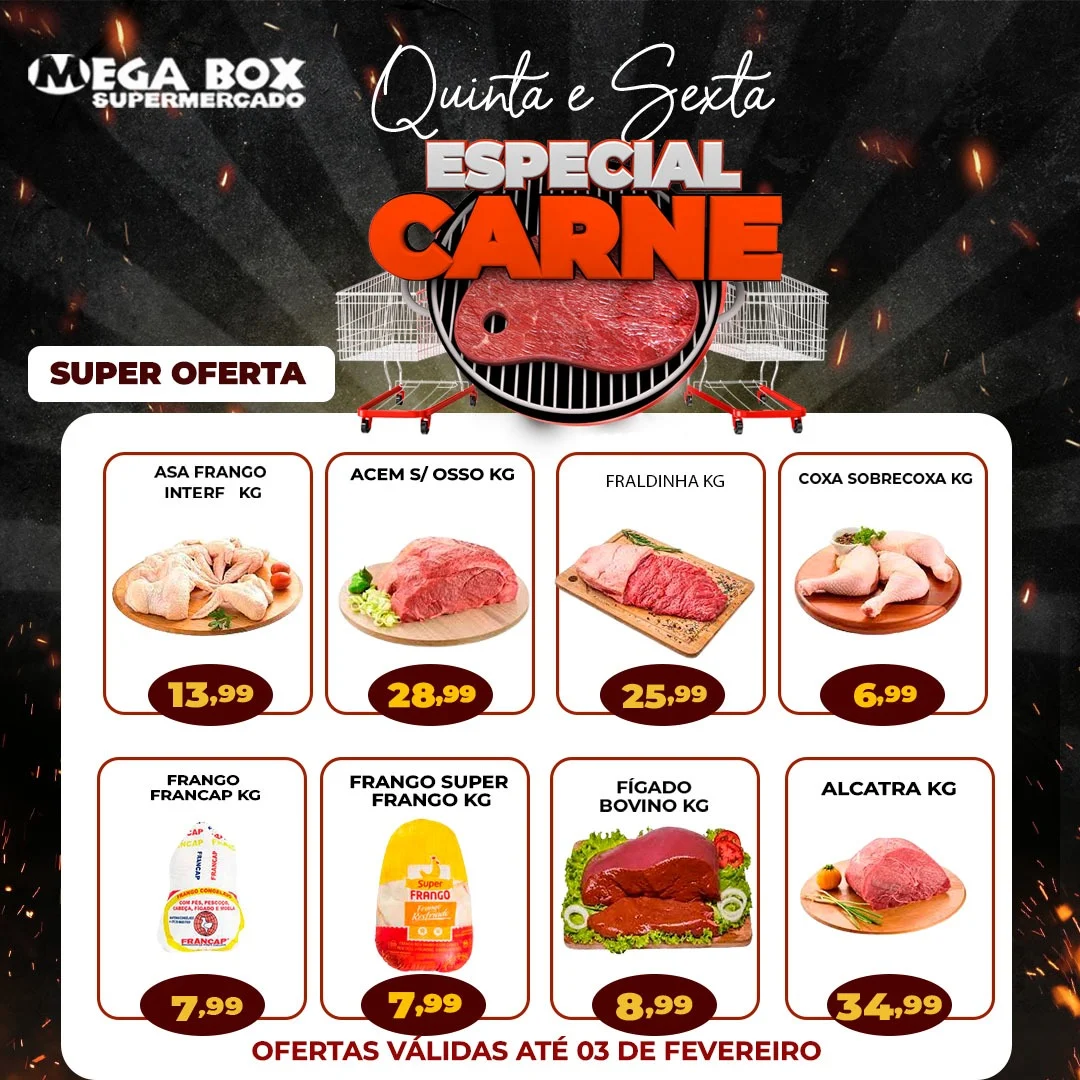 ofertas supermercado mega box são sebastião df