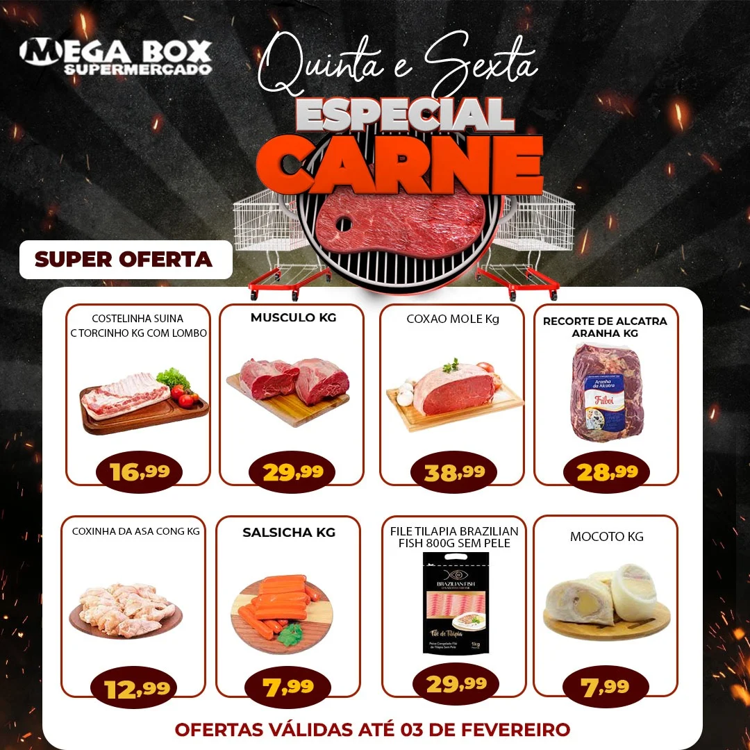 ofertas supermercado mega box são sebastião df