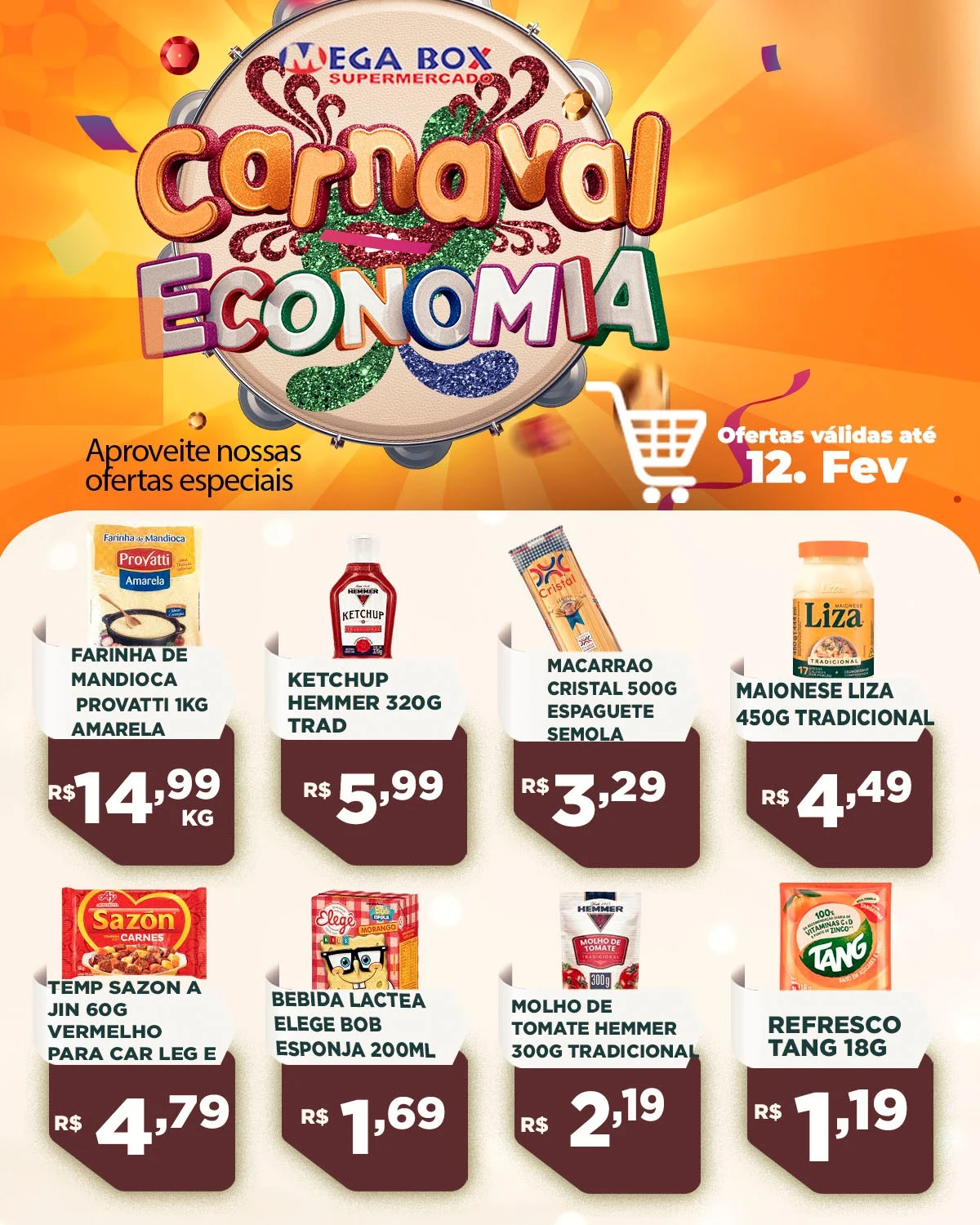 ofertas supermercado mega box são sebastião df