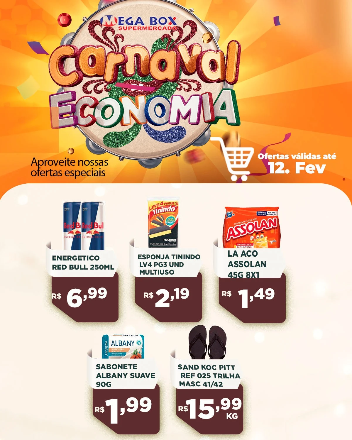ofertas supermercado mega box são sebastião df