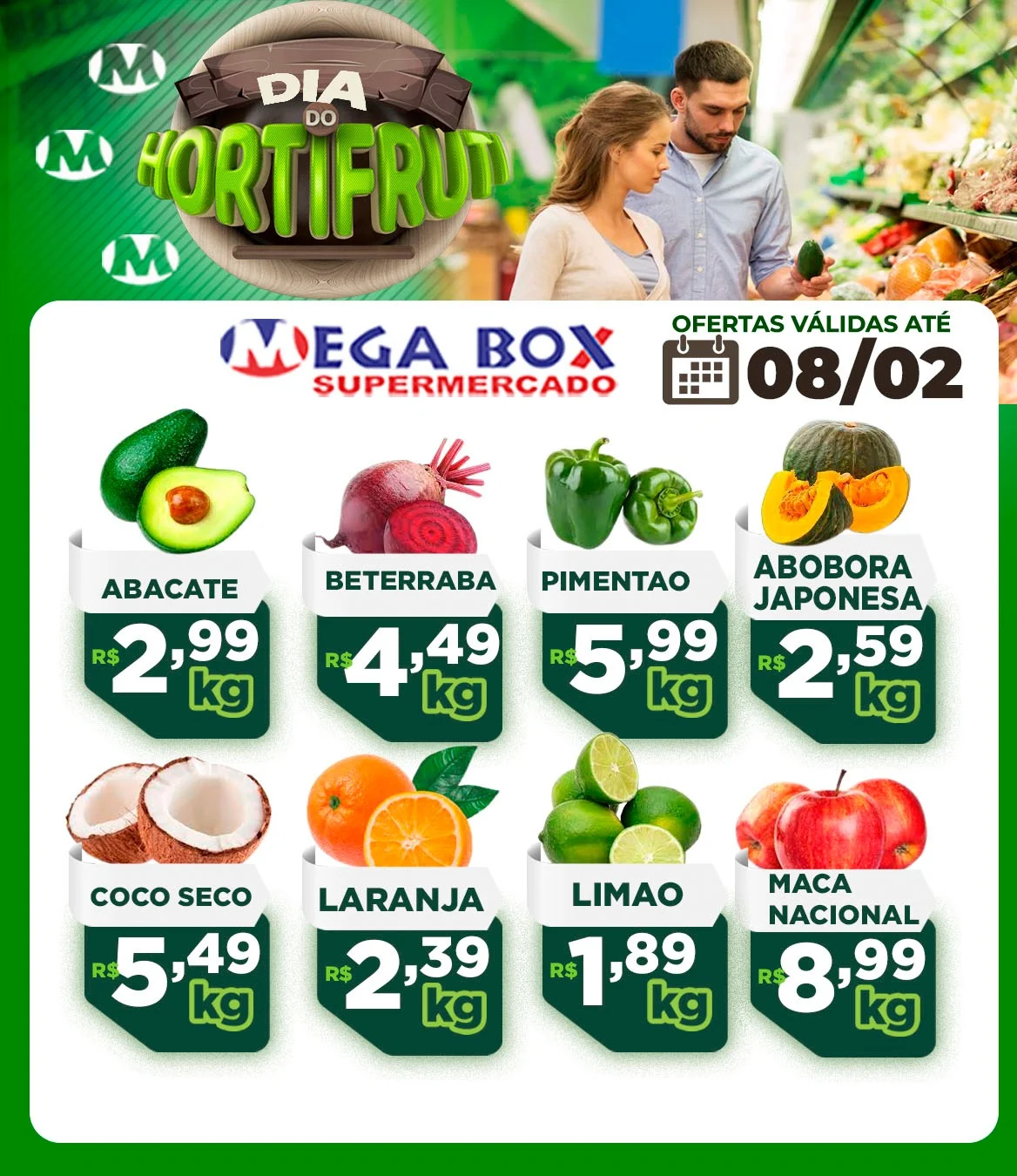 ofertas supermercado mega box são sebastião df
