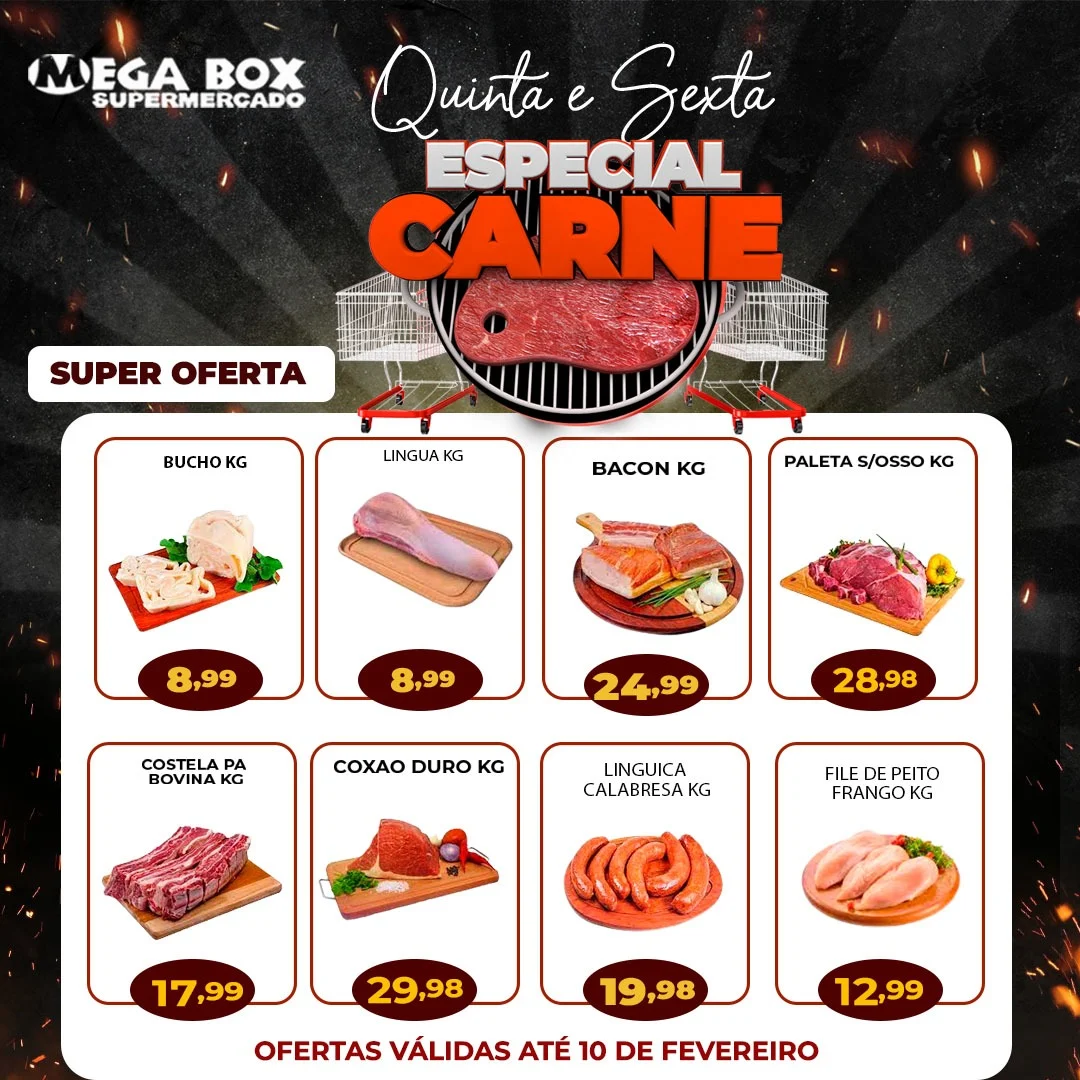 ofertas supermercado mega box são sebastião df