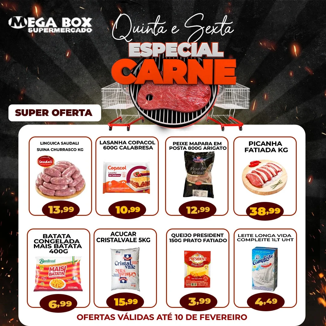 ofertas supermercado mega box são sebastião df