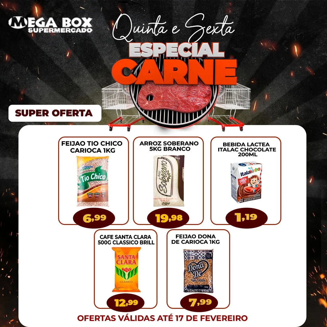 ofertas supermercado mega box são sebastião df