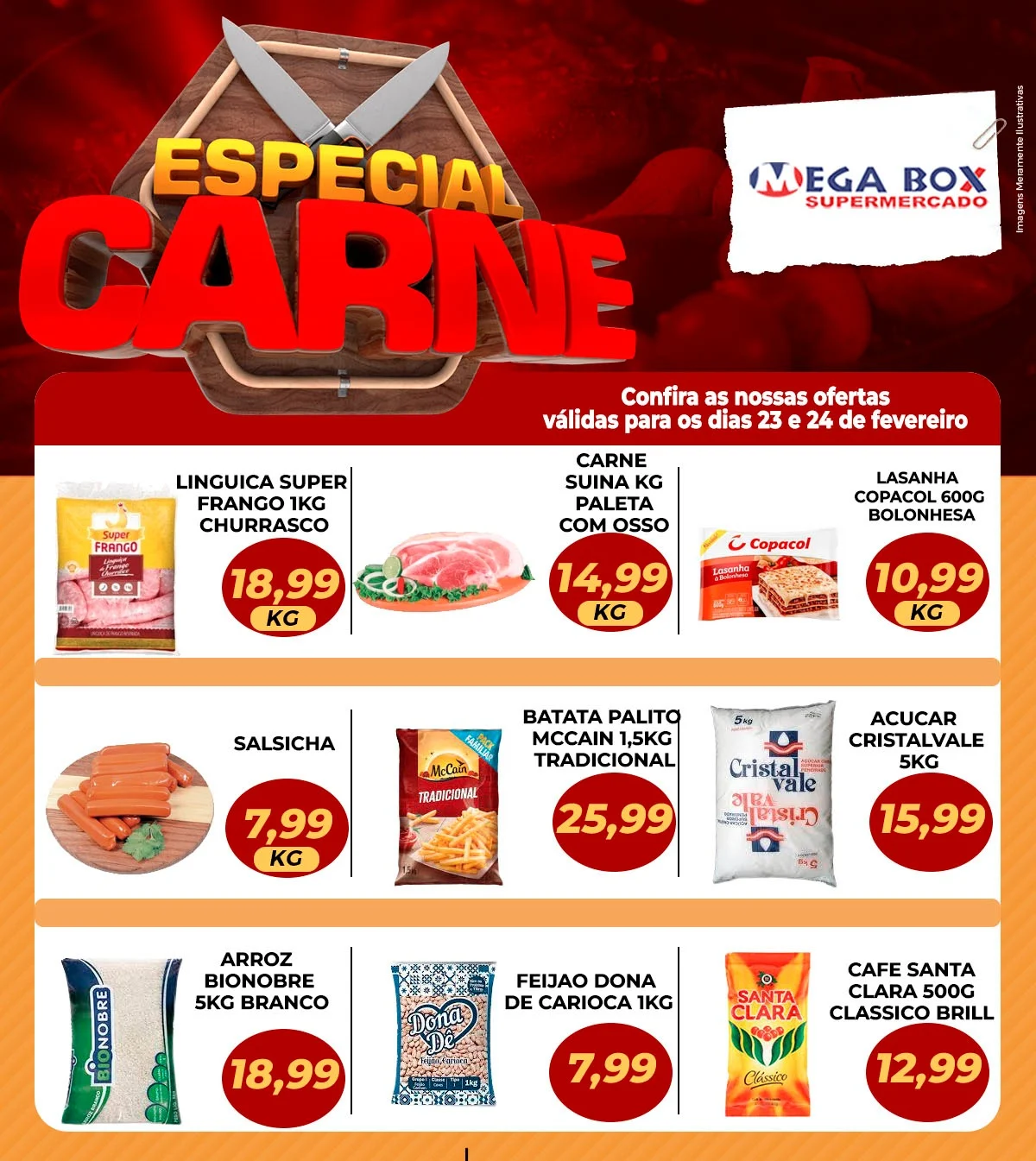 ofertas supermercado mega box são sebastião df