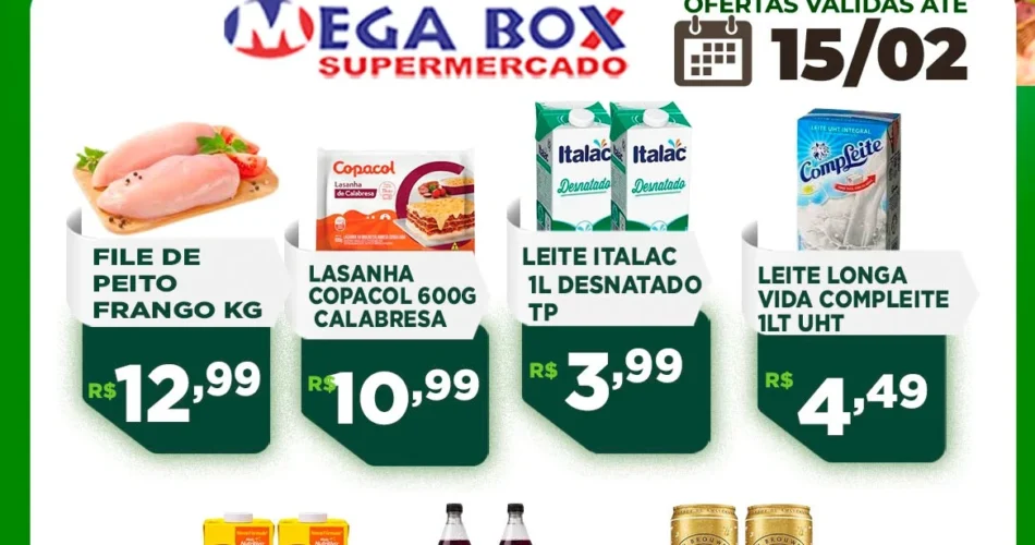 ofertas supermercado mega box são sebastião df