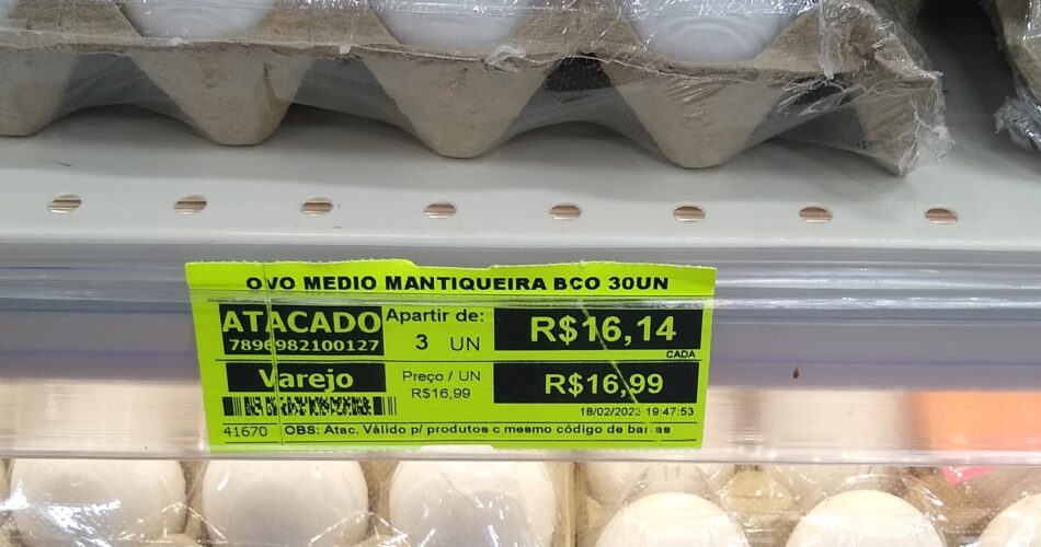 oferta de ovo atacadão dia dia