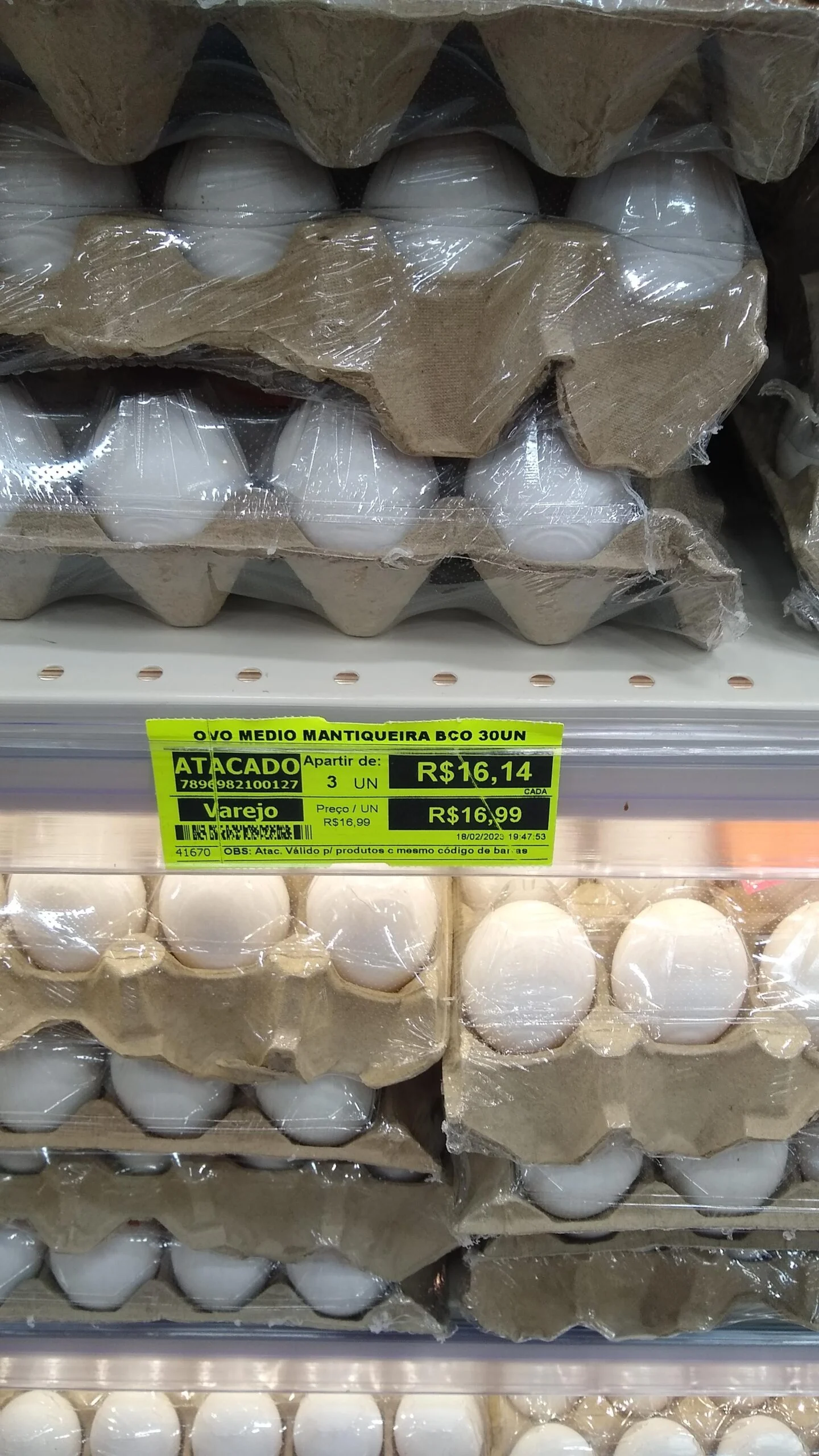 oferta de ovo atacadão dia dia