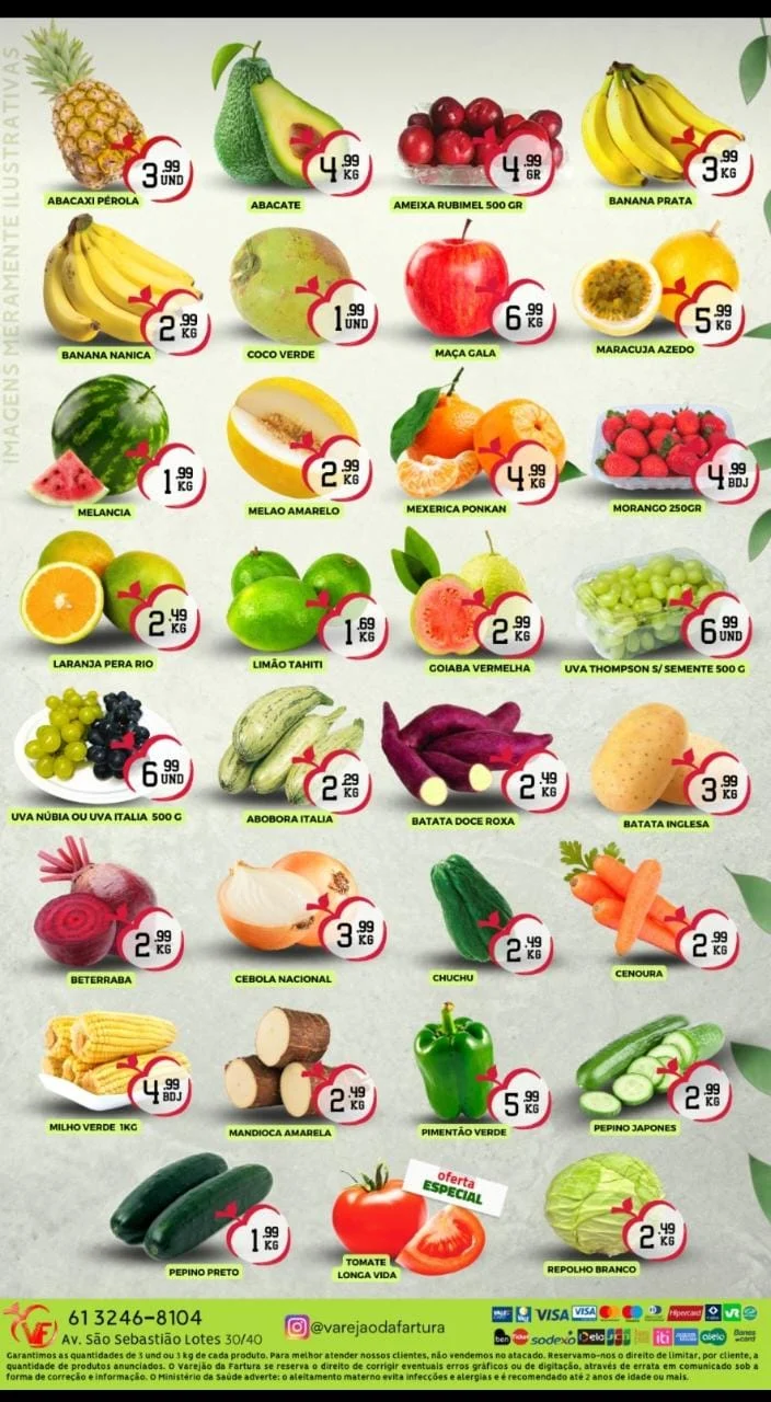 ofertas varejão da fartura