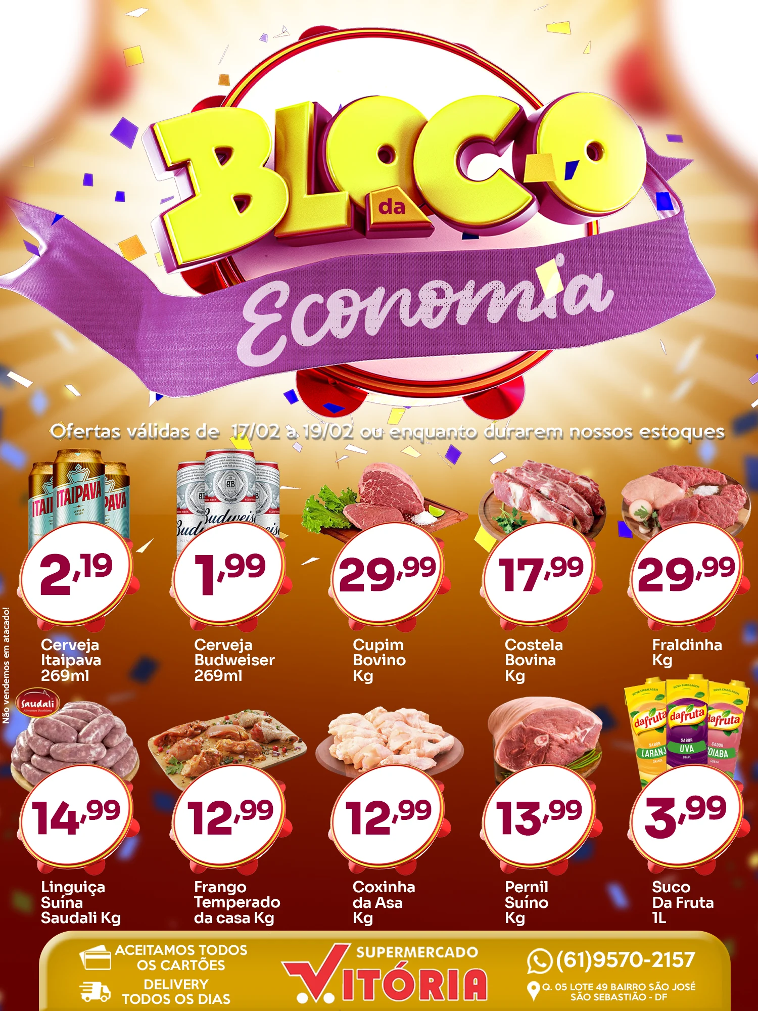 ofertas supermercado vitória são sebastião