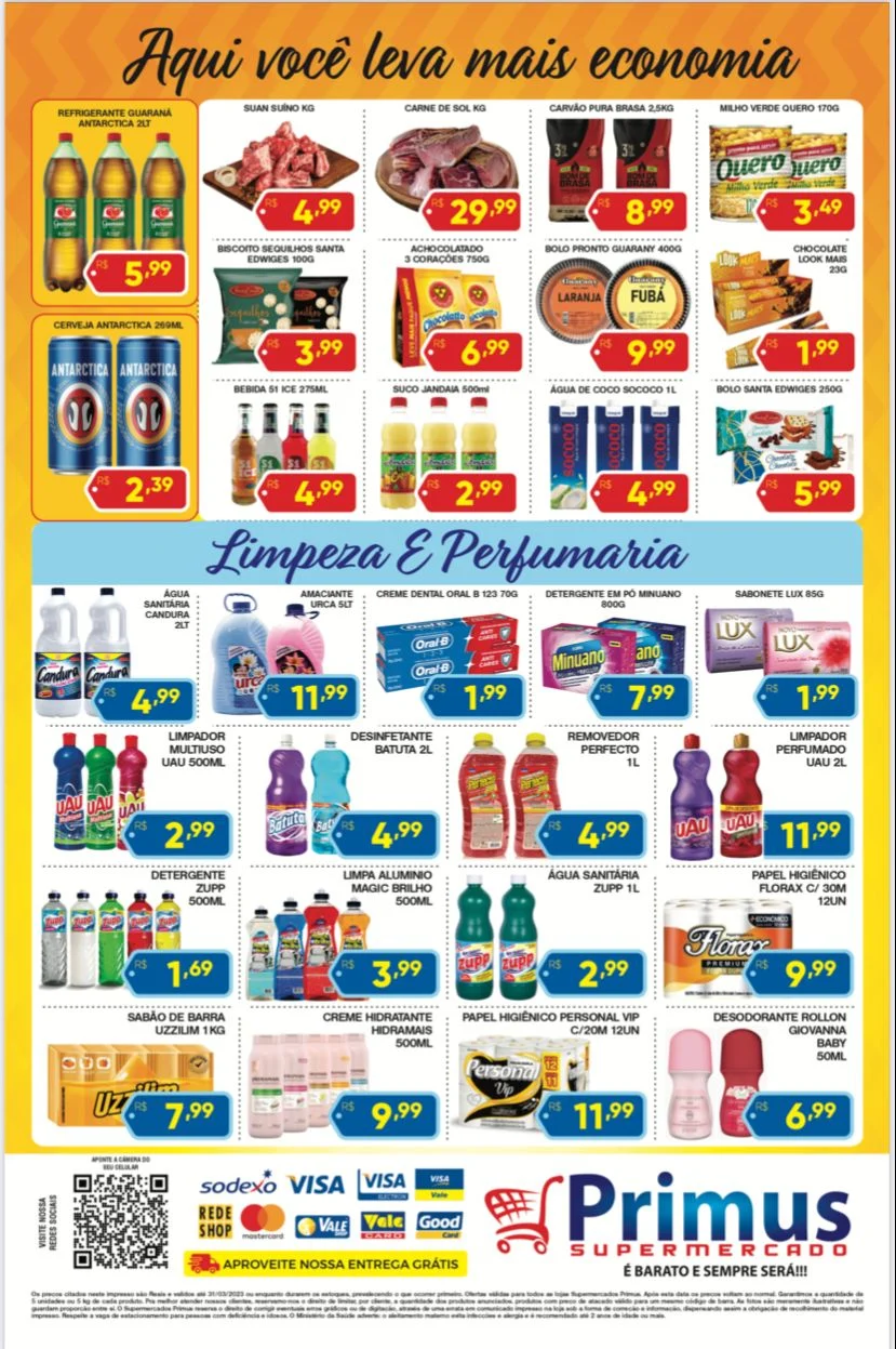ofertas supermercado primus São Sebastião