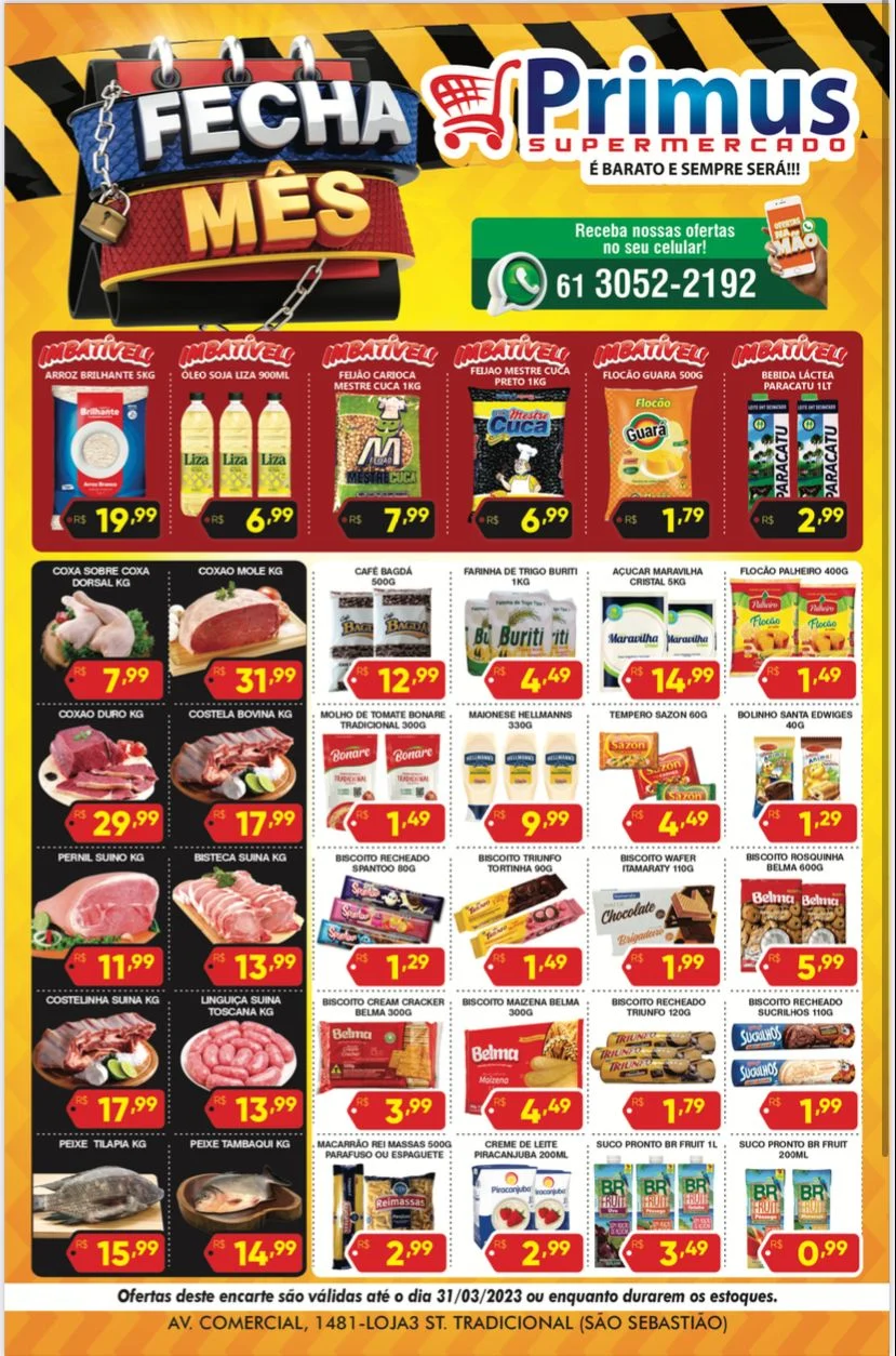 ofertas supermercado primus São Sebastião