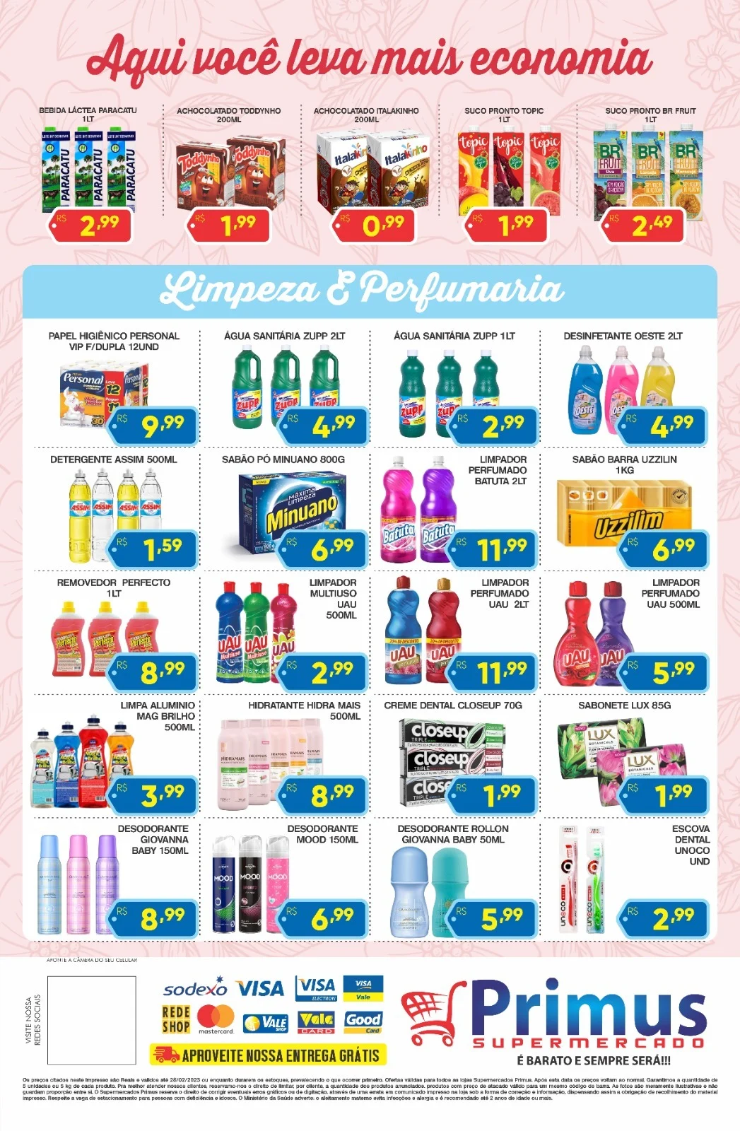 ofertas supermercado primus São Sebastião