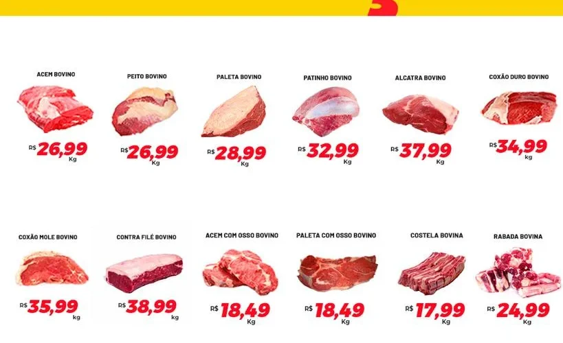 ofertas supermercado rei arthur
