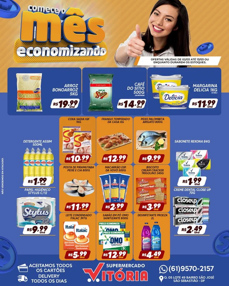 ofertas supermercado vitória são sebastião