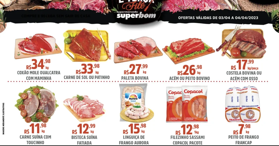 ofertas supermercado superbom são sebastião df