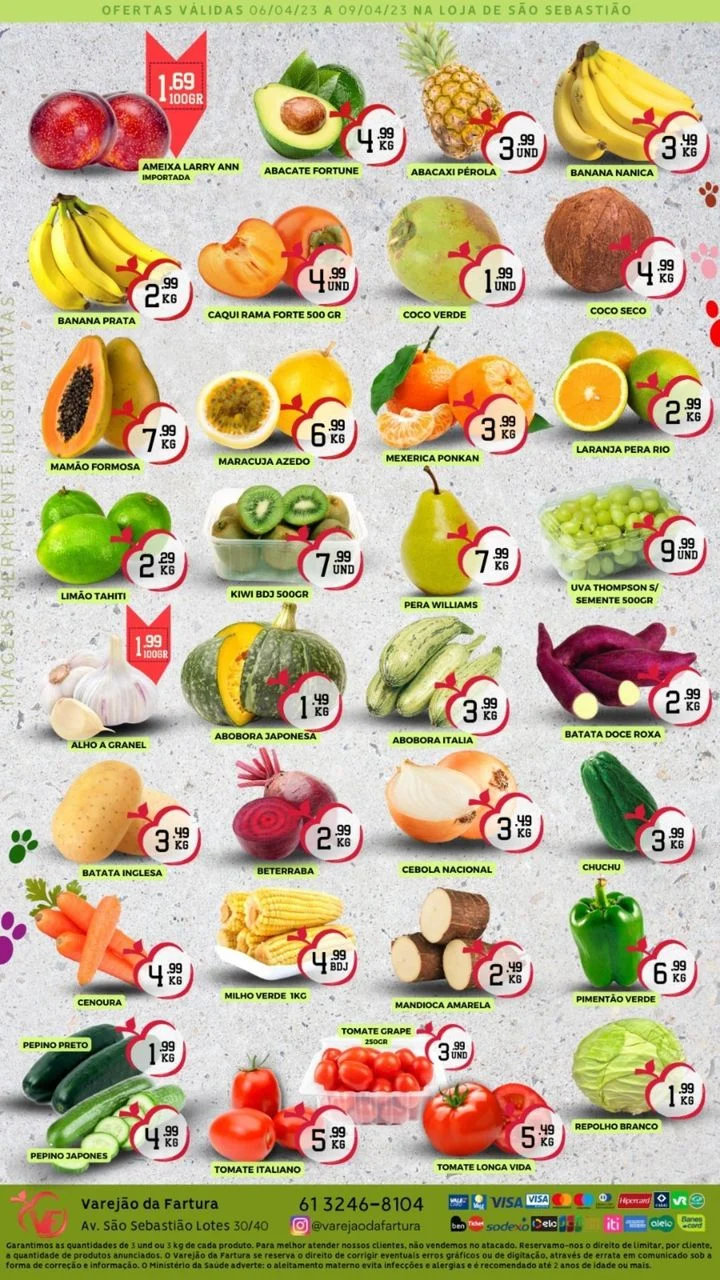 ofertas varejão da fartura