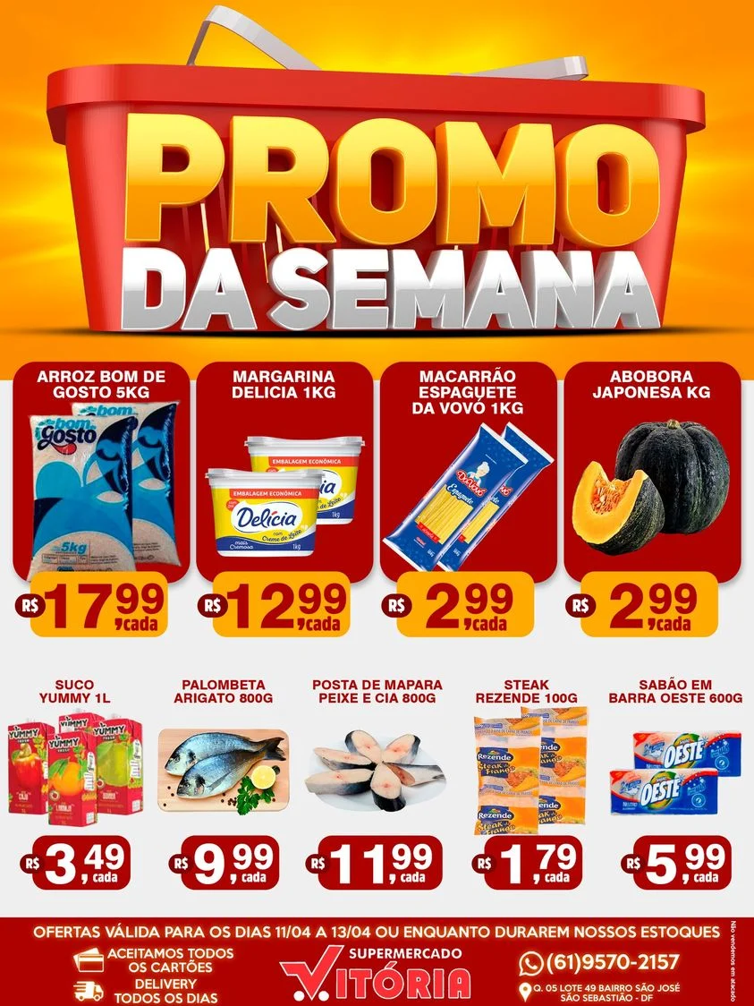 ofertas supermercado vitória são sebastião