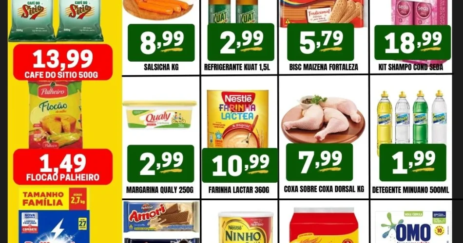 panfleto de ofertas do supermercado do bosque são sebastião df