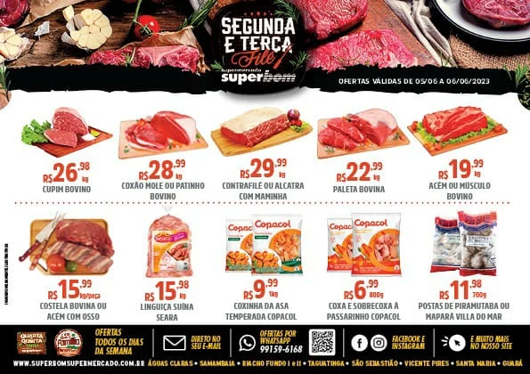 ofertas supermercado superbom são sebastião df