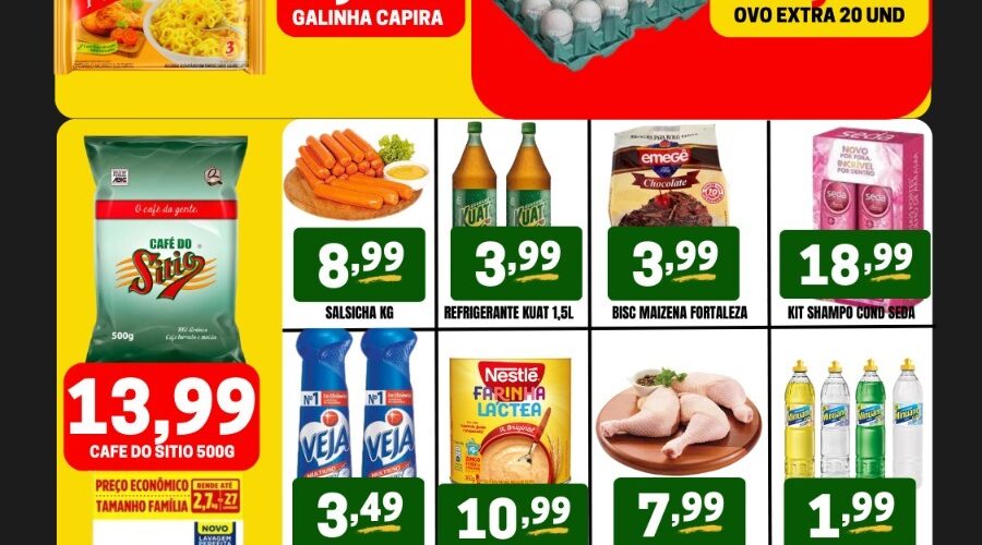 panfleto de ofertas do supermercado do bosque são sebastião df