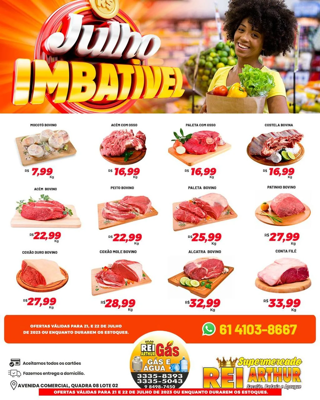 Ofertas Supermercado Rei Arthur