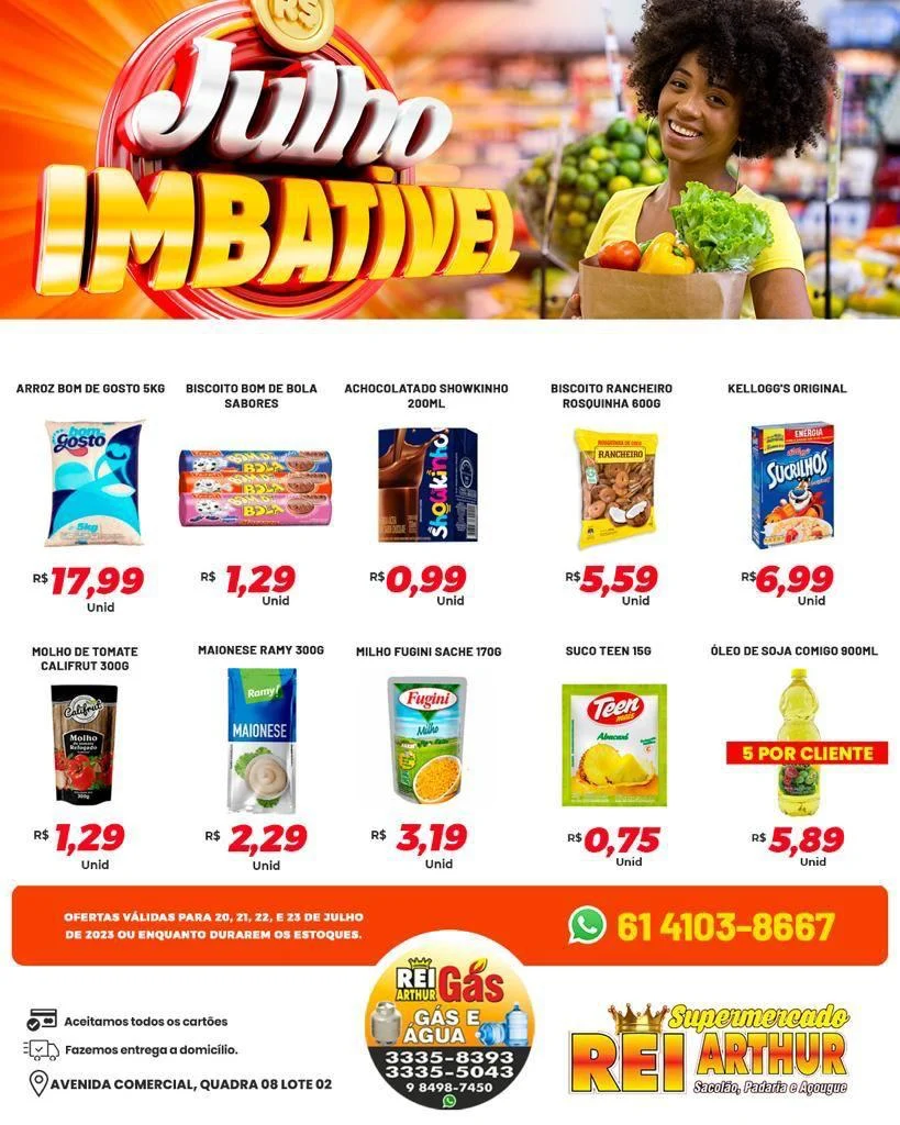 Ofertas Supermercado Rei Arthur