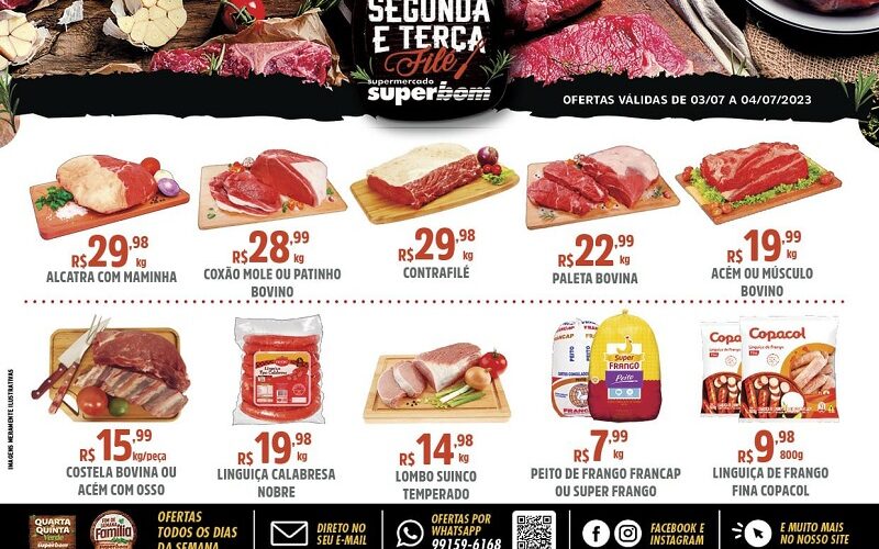 ofertas supermercado superbom são sebastião df