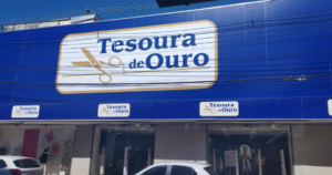 Tesoura de ouro são sebastião