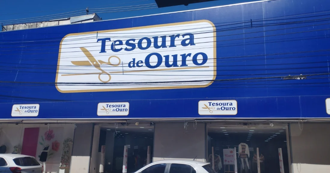Tesoura de ouro são sebastião