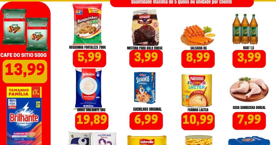 panfleto de ofertas do supermercado do bosque são sebastião df