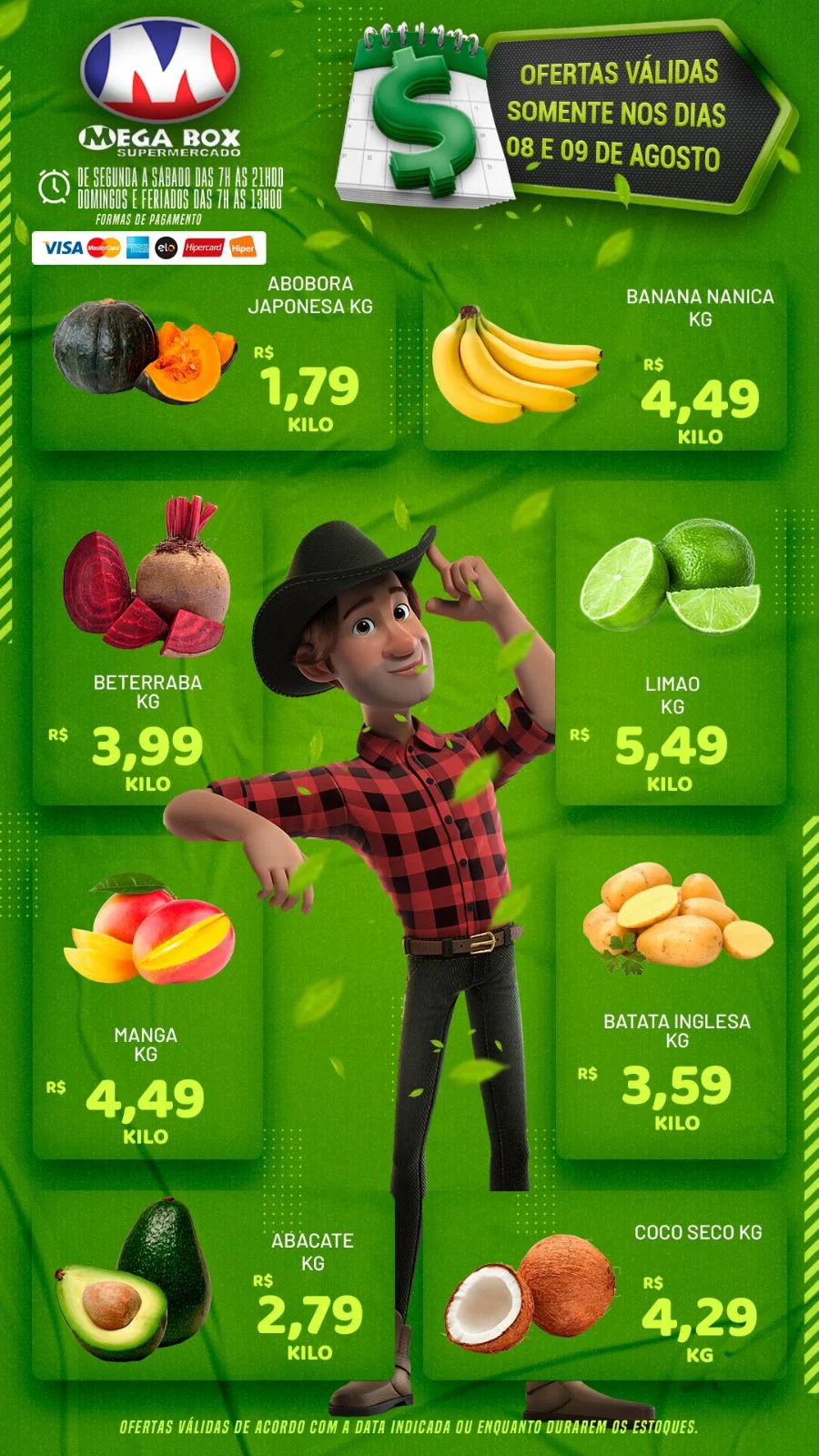 Ofertas supermercado mega box