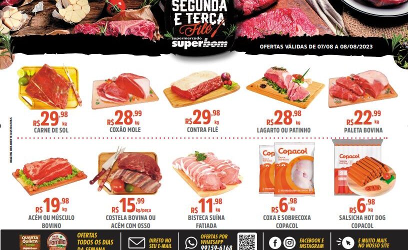 Ofertas supermercado superbom