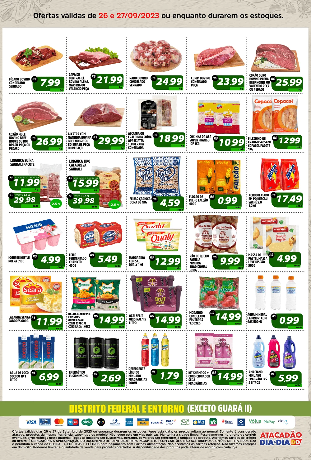 Ofertas atacadão dia a dia