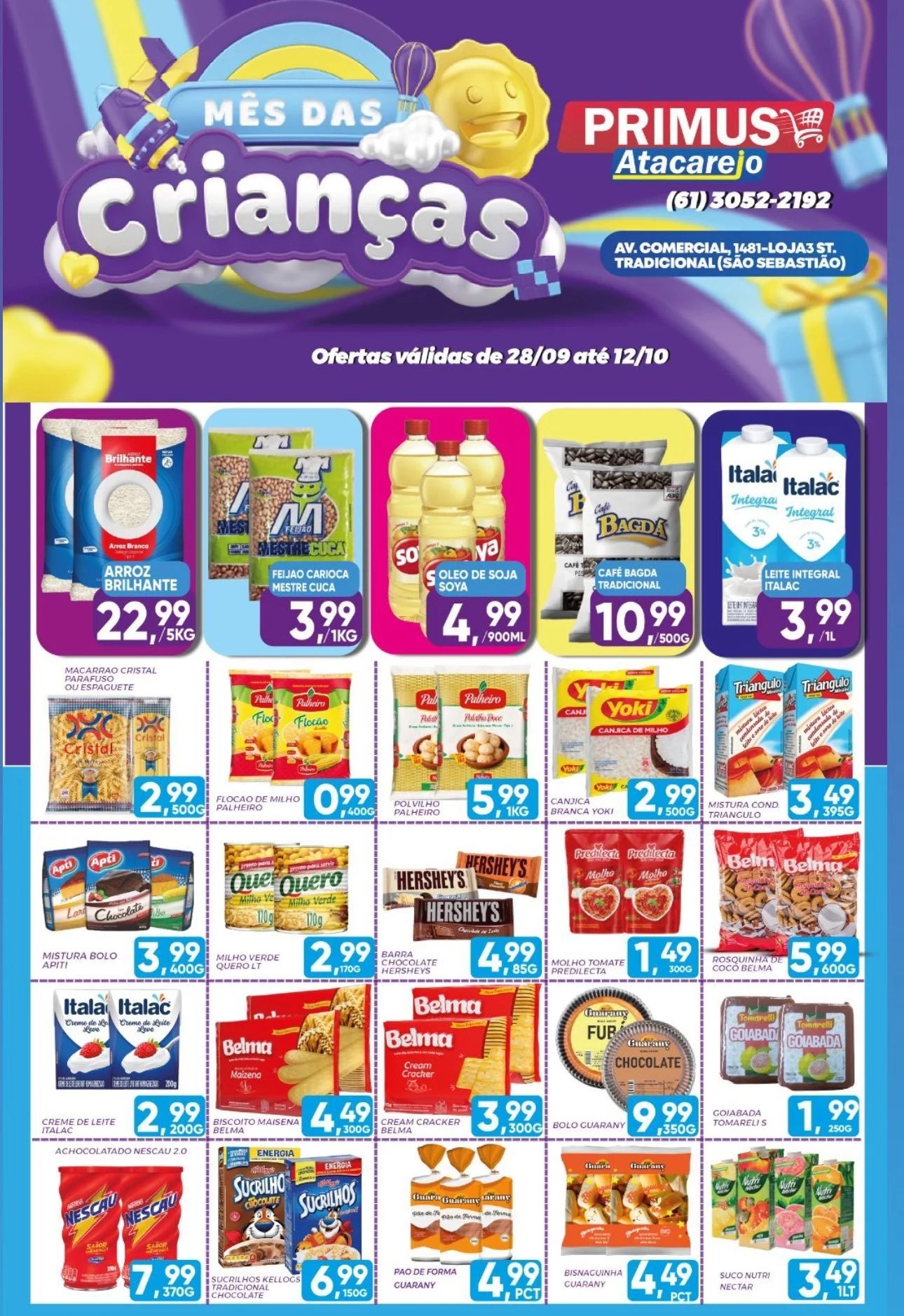 ofertas supermercado primus São Sebastião