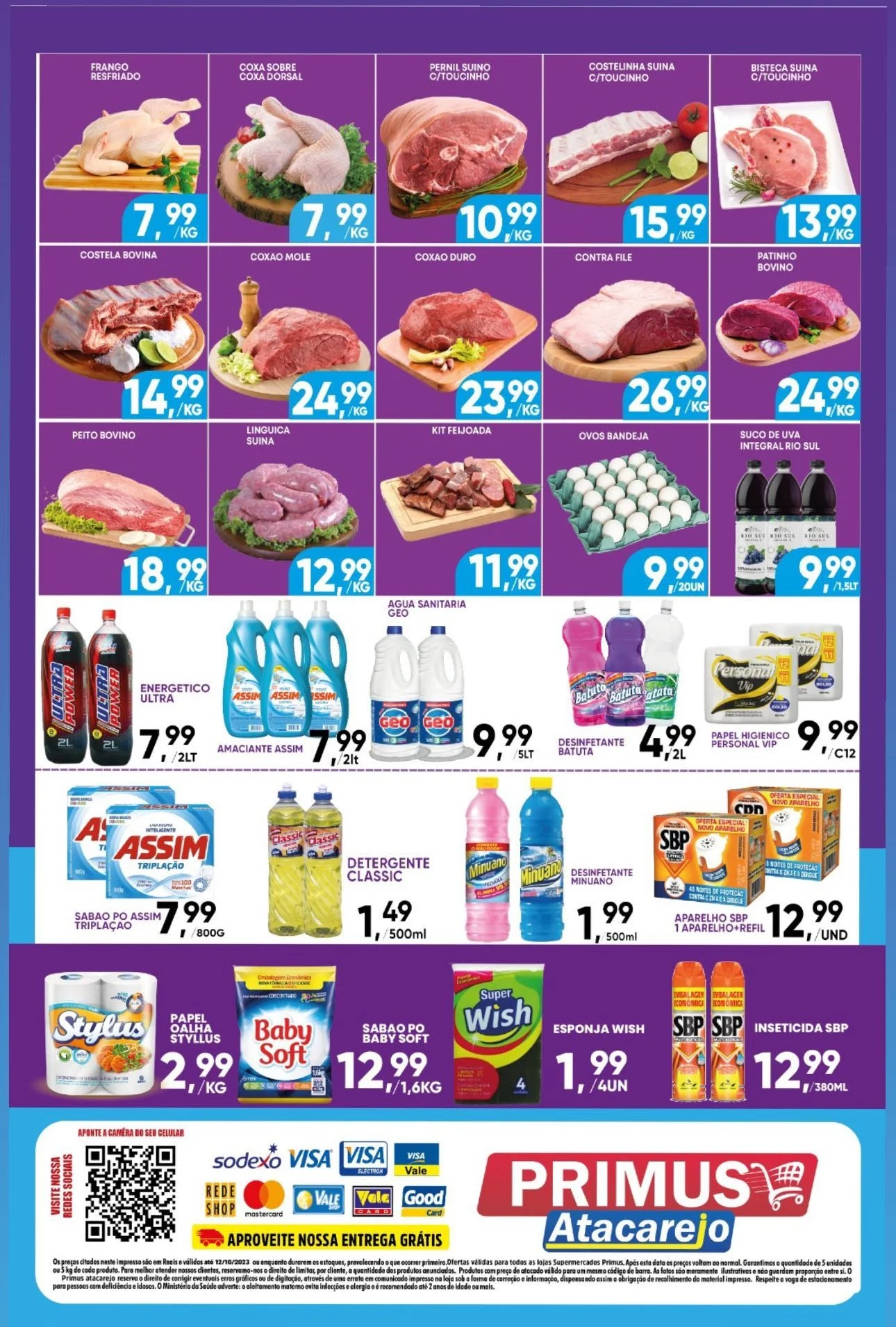 ofertas supermercado primus São Sebastião