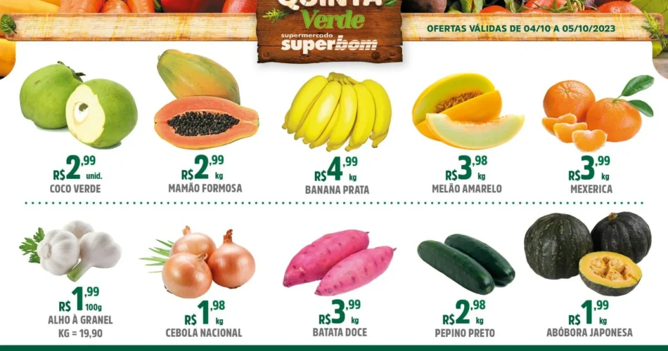 Ofertas supermercado superbom