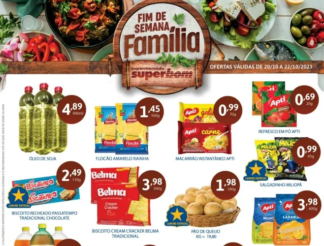 Ofertas supermercado superbom