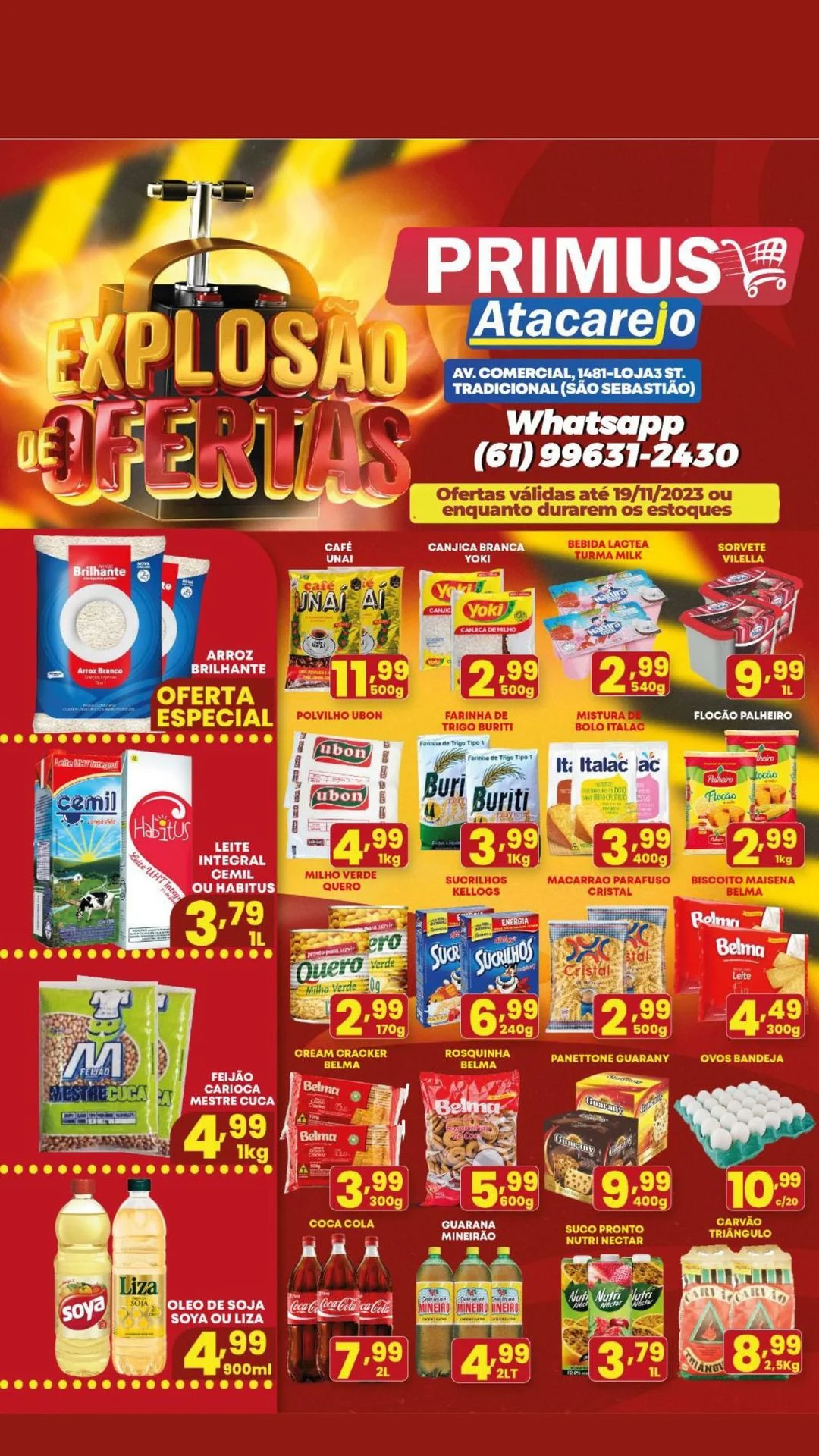 ofertas supermercado primus São Sebastião