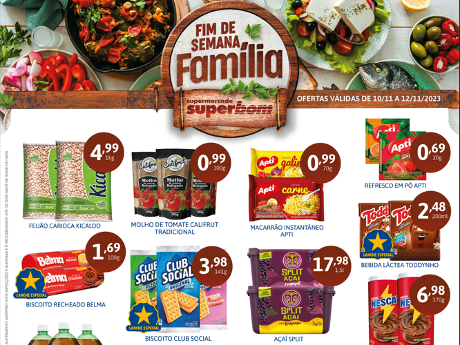 ofertas supermercado superbom