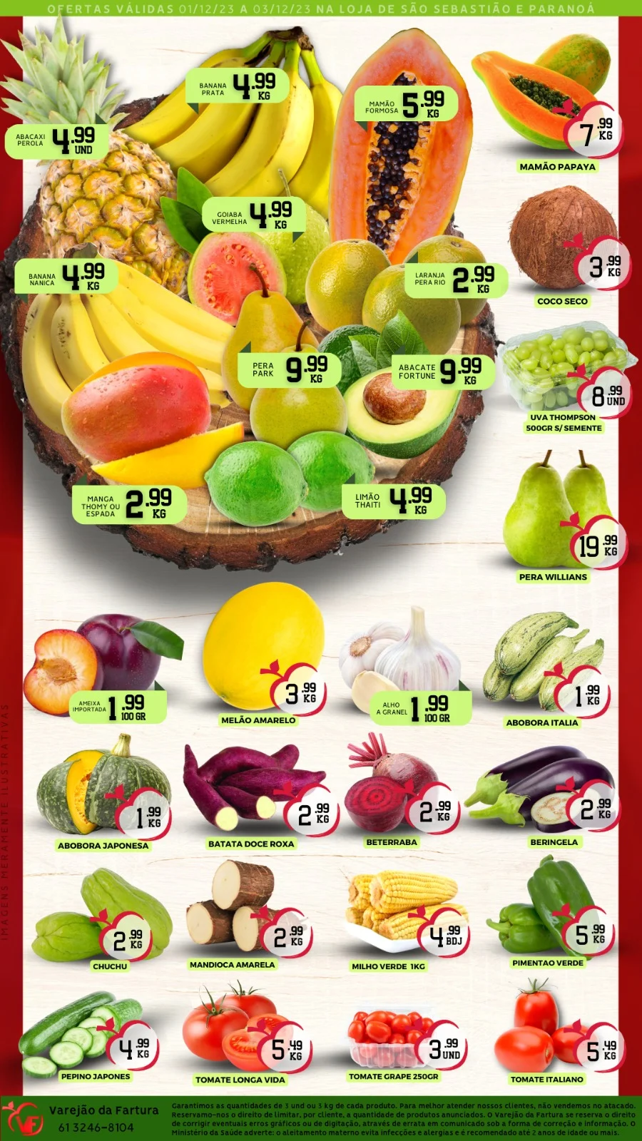 Ofertas Varejão da Fartura