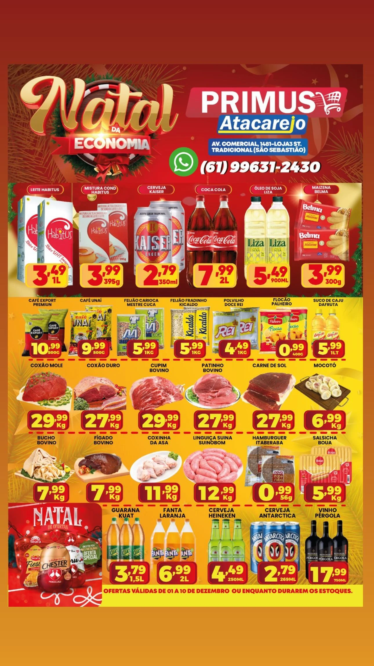 ofertas supermercado primus São Sebastião