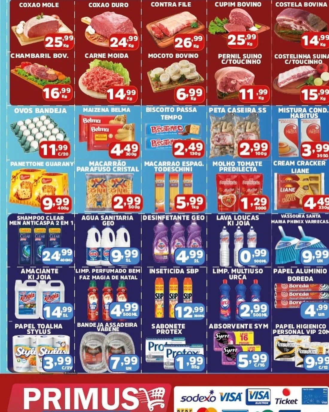 ofertas supermercado primus São Sebastião
