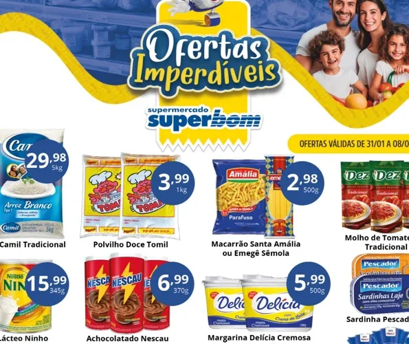 Ofertas supermercado superbom