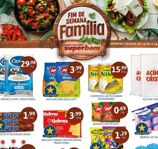 Ofertas supermercado superbom