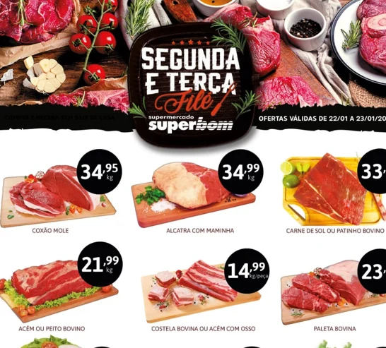 Ofertas supermercado superbom