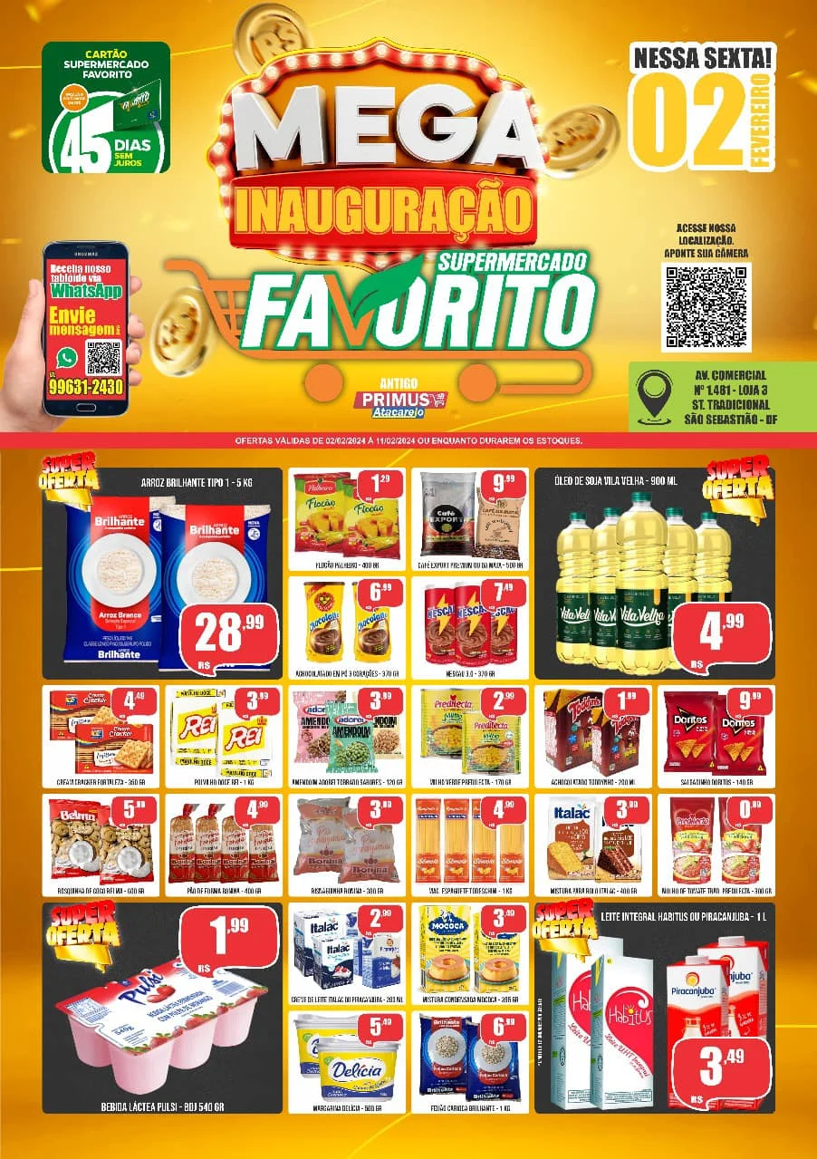 Ofertas Supermercado Favorito