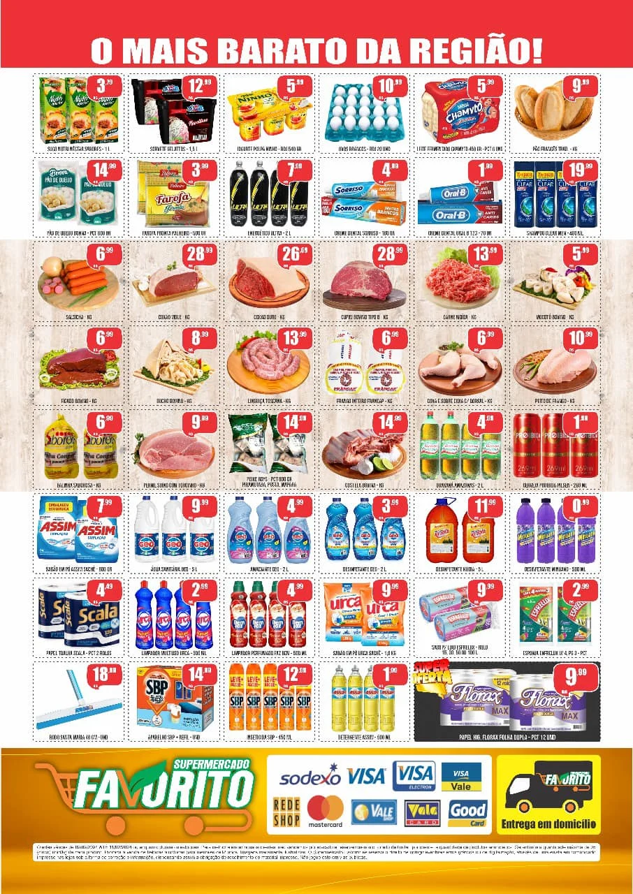 Ofertas Supermercado Favorito