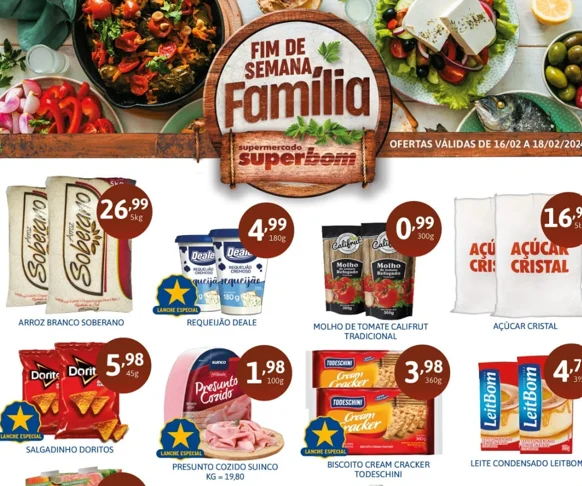 Ofertas supermercado superbom